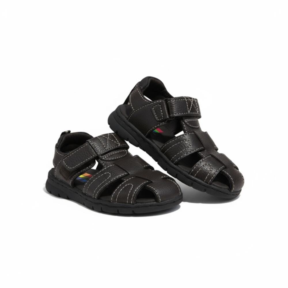 Healthtex Toddler Sandals Size 7 – Brown